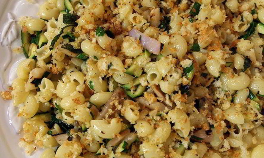 Рецепт макарон с баклажанами