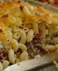 Макароны с фаршем в духовке