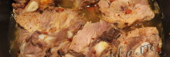 макароны с мясом