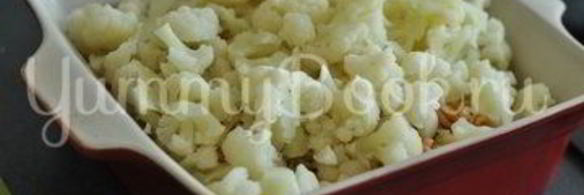 макароны с сыром и цветной капустой