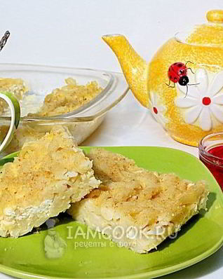 Макароны с творогом