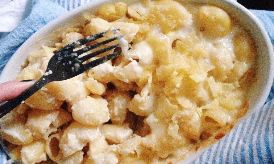 Рецепт макарон в сливочном соусе