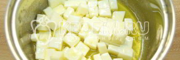 макароны в сырном соусе