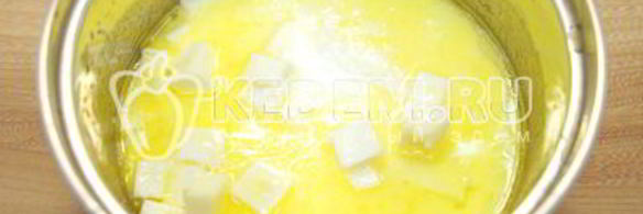 макароны в сырном соусе