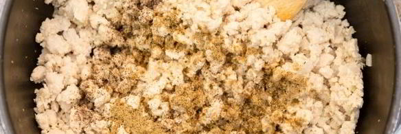 паста орзо с фаршем и стручковой фасолью