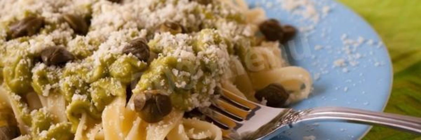 Паста с авокадо