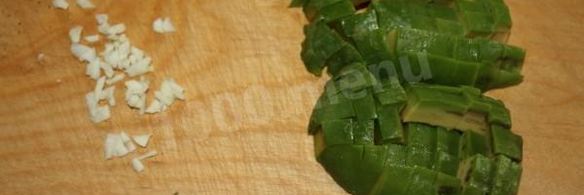 паста с авокадо