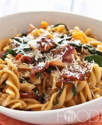 Паста с беконом