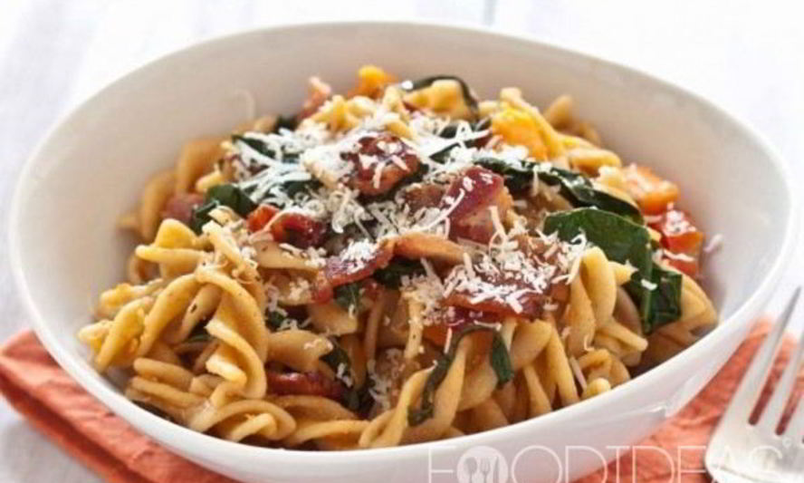 Рецепт пасты с беконом