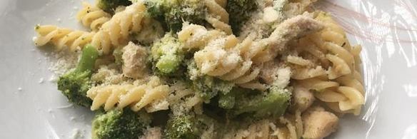 паста с брокколи в сливочном соусе