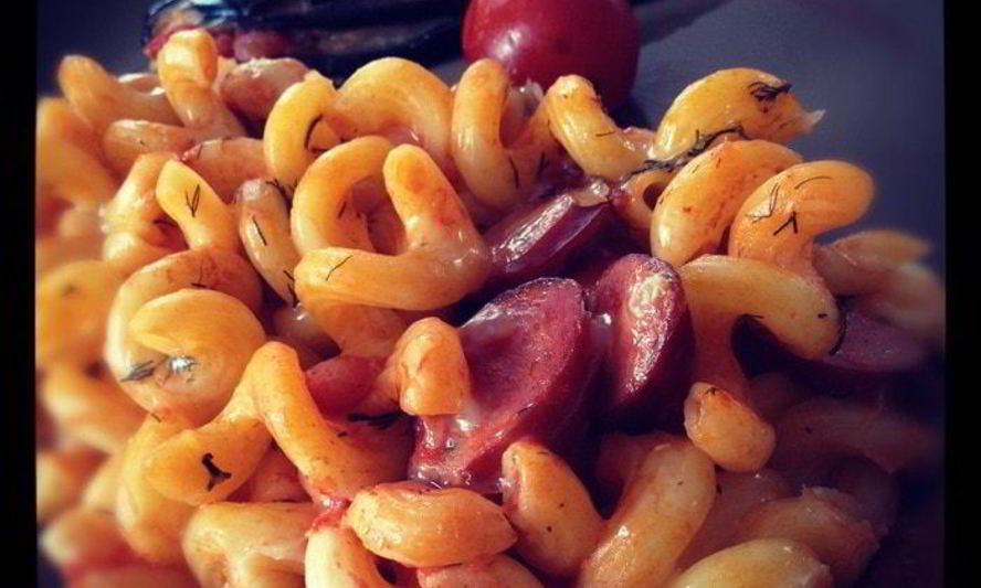 Рецепт пасты с двумя соусами