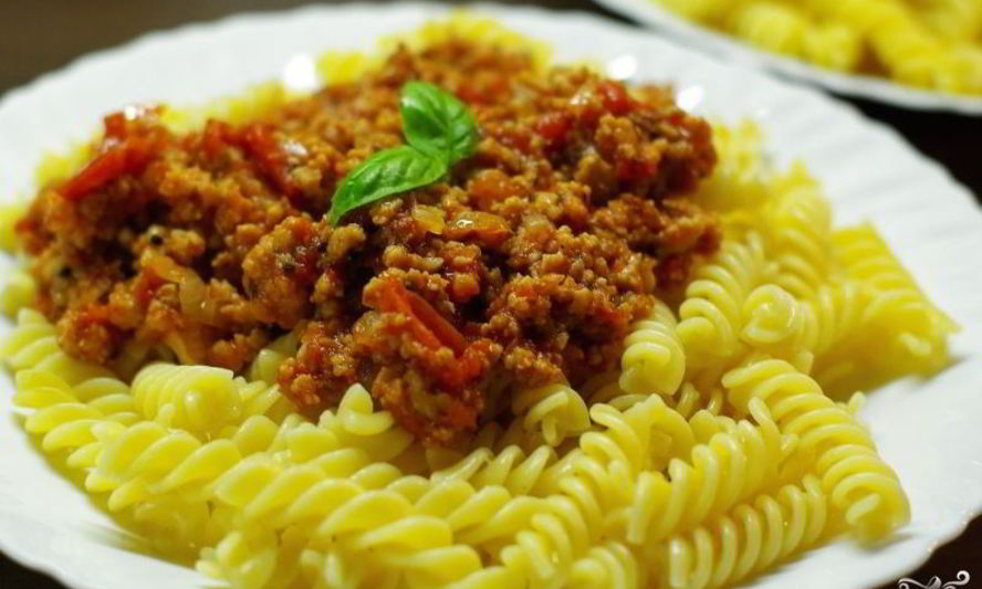 Рецепт пасты с фаршем