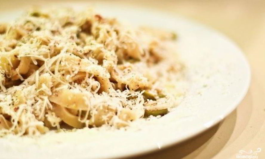 Рецепт пасты с фисташками и оливками