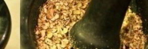 паста с фисташками и оливками