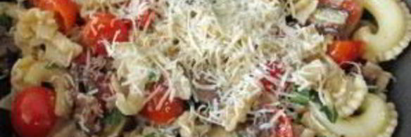 паста с копченой мойвой