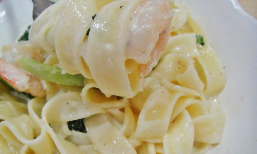 Рецепт пасты с креветками и брокколи