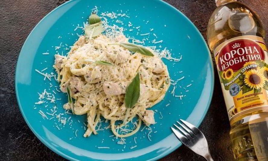 Рецепт пасты с курицей и шалфеем