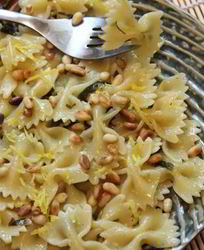Паста с лимоном