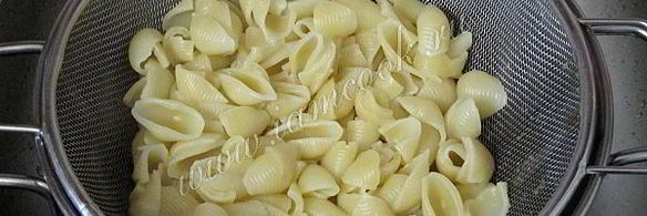 паста с мидиями