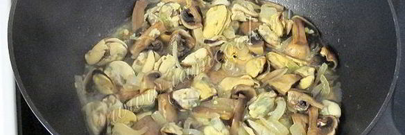 паста с мидиями