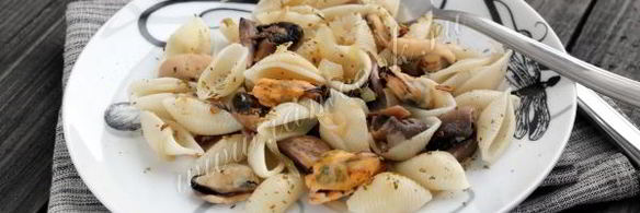 паста с мидиями