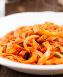 Паста с моцареллой