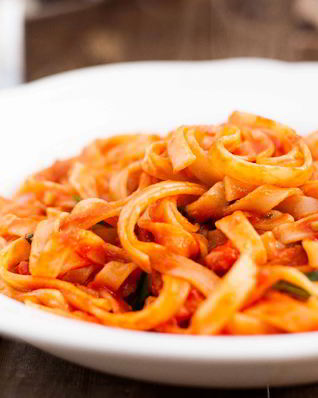 Паста с моцареллой