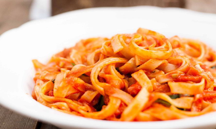 Рецепт пасты с моцареллой