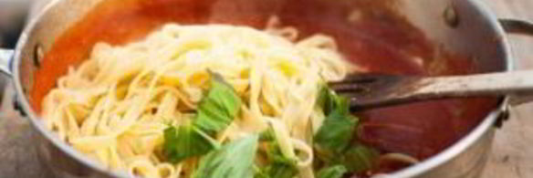 паста с моцареллой