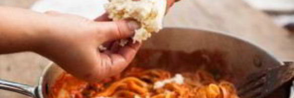 паста с моцареллой