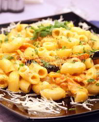 Паста с семгой