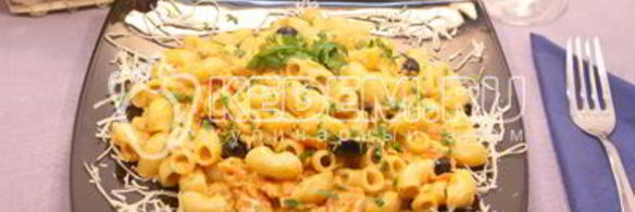 паста с семгой