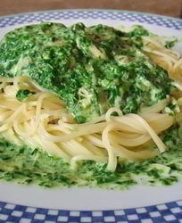 Паста со шпинатом