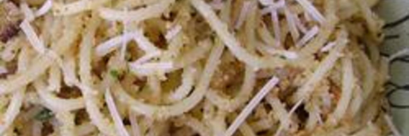 Спагетти с анчоусами по-сицилийски