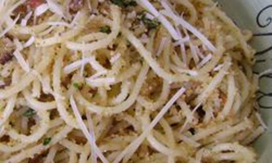 Рецепт спагетти с анчоусами по-сицилийски