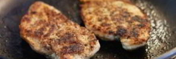 спагетти с курицей в сливочном соусе