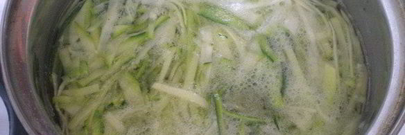 спагетти с овощами