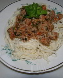 Спагетти с соусом Болоньезе