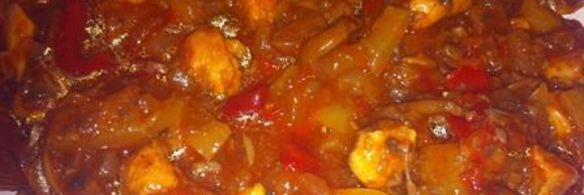 спагетти триколор с соусом