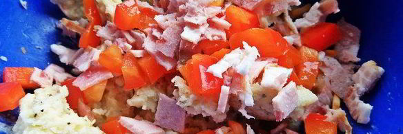 закусочные колобки из спагетти