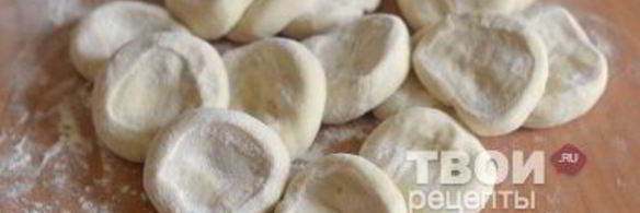 манты с картошкой