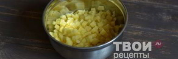 манты с картошкой