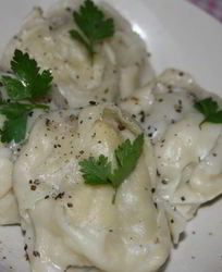 Манты с мясным фаршем