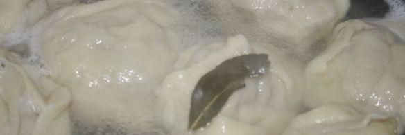 манты с мясным фаршем