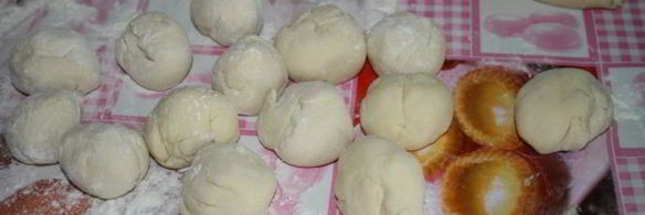 манты с мясным фаршем