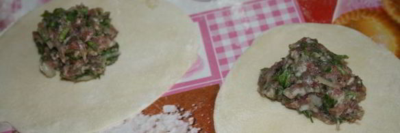 манты с мясным фаршем