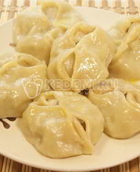 Манты с тыквой