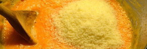 морковные клецки с грибами