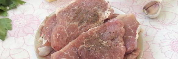 мясо по-французски с грибами