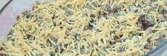 мясо по-французски с грибами